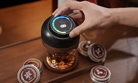 Electric whiskey smoker-2